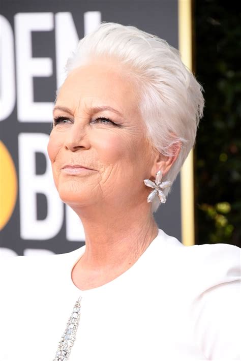 Jamie Lee Curtis Hair At The Golden Globes 2019 Popsugar Beauty Photo 2