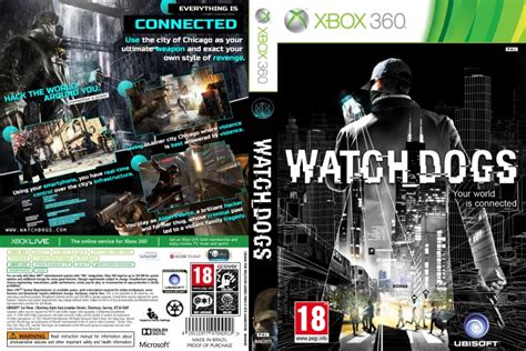 Watch Dogs Xbox 360 Box Art Cover By Wellyson