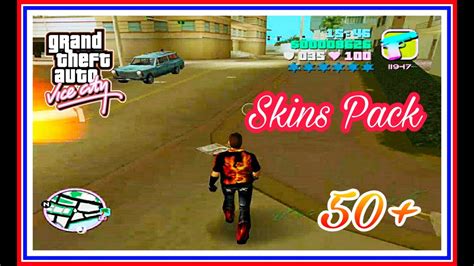 50 Skins Pack For Vice City Cool Skins For Gta Vc Youtube