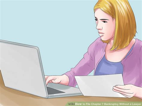 Not only do these problems involve tight filing deadlines, but some issues can only be solved in chapter 13—a chapter that's too complicated for most people to file without a lawyer. 4 Ways to File Chapter 7 Bankruptcy Without a Lawyer - wikiHow