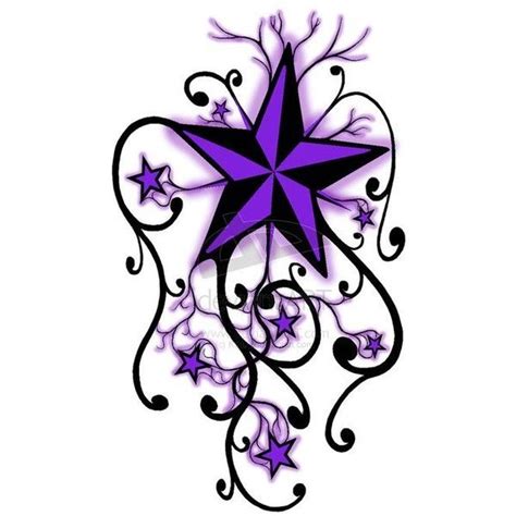Simple Star Tattoos Designs Clipart Free Download On