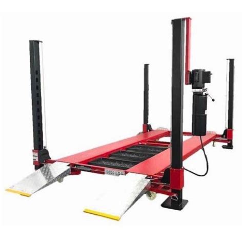 With the strength to handle loads up to 6,000 lbs. Four Post Car Lift | Four Post Garage Lift | Red Line