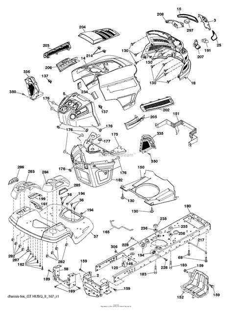 Husqvarna Yt42dxls 96048008401 2015 07 Parts Diagram For Chassis