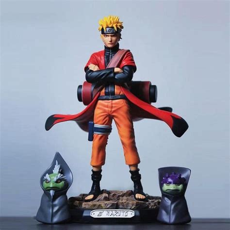 Modle Danime Figurines Daction En Pvc Naruto Six Voies Des Immortels