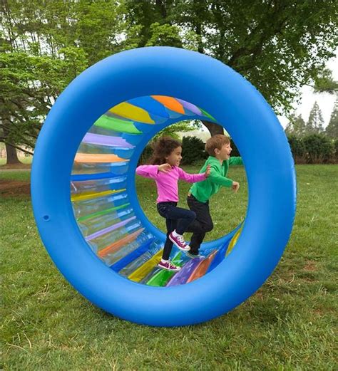Roll With It 20 Giant Inflatable Rainbow Land Roller Outdoor Toys