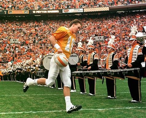Vols Top Five Peyton Manning Went Out As Sec Champion Ncaa All Time