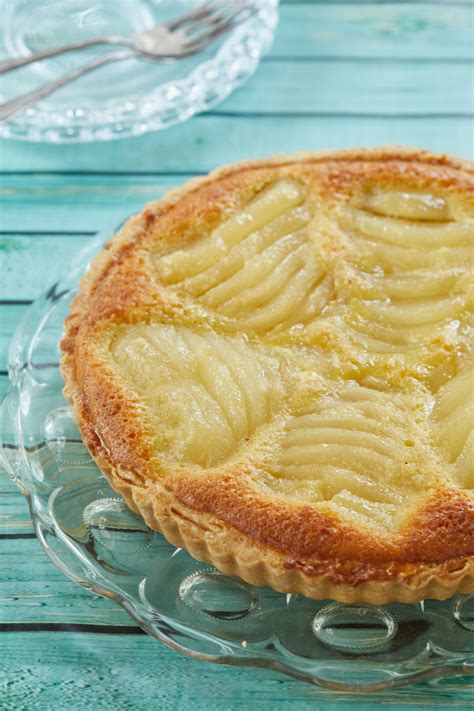 elegant pear and frangipane tart gemma s bigger bolder baking