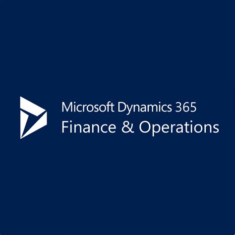 Ms Dyn 365 Finance And Operations Square White Logo V2 Buy Dynamics