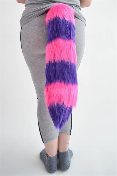 Fluffy Cheshire Cat Ear And Tail Set Cosplay Accessories Etsy