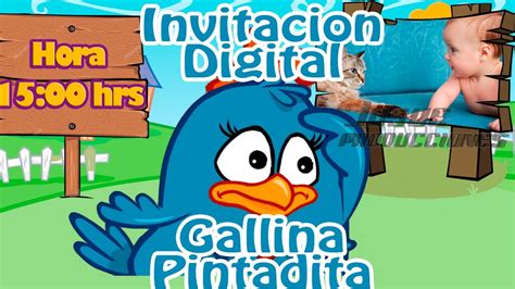 Arriba Imagen Invitacion Digital Gallina Pintadita