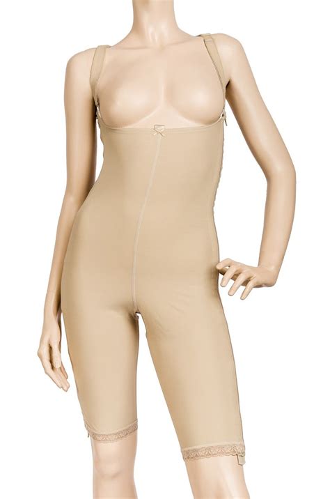 Post Surgical Compression Garment With Above Knee Girdle Post