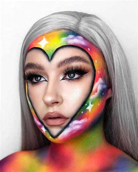 Amazing Face Art Illusion By Makeup Artist Hollierose M L D Jac B