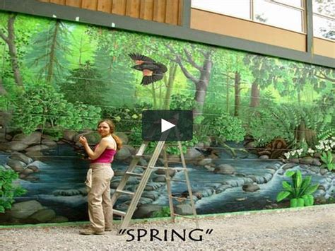 How To Paint Murals Painting Step By Step Exterior Murals Wall