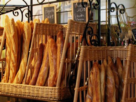 Baguettes In Paris Of Course French Bakery Bakery Bistro Food