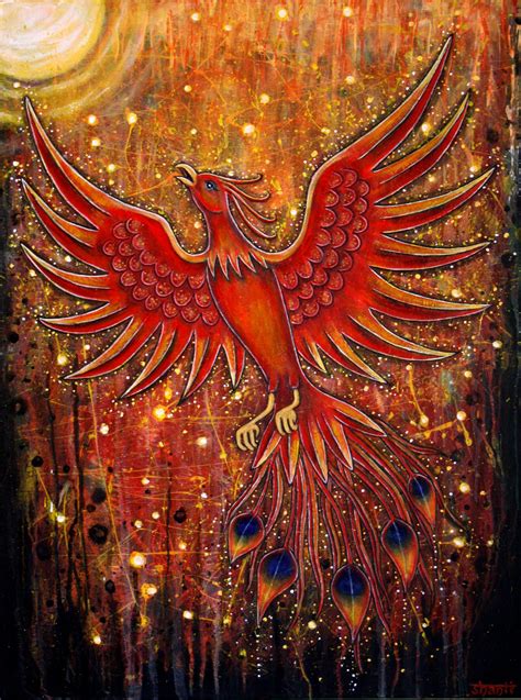 Rising Phoenix Artwork By Shanti Ikassebom