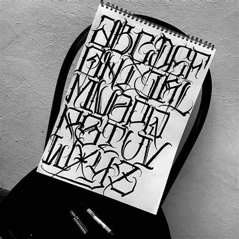 9 Gangster Font Alphabet Images Gangster Letter Fonts Graffiti Vrogue