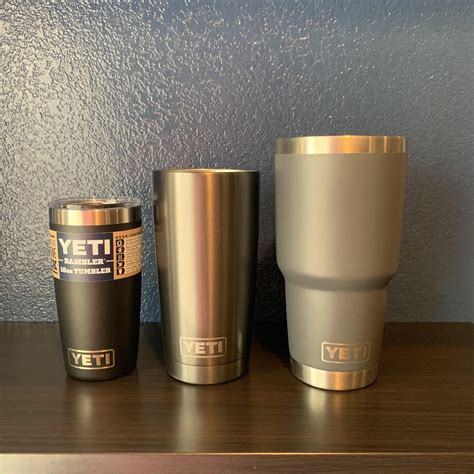 If Anyone Was Curious About How Big The 10oz Rambler Is Compared To The