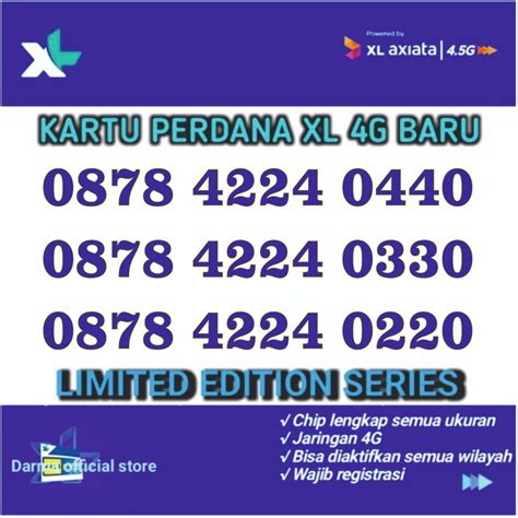 Jual Nomor Cantik Nomer Cantik Nocan Perdana Cantik Xl Axiata