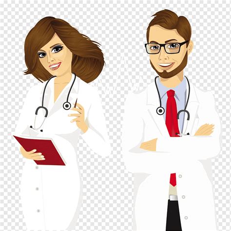 Physician Female Illustration Cartoon Doctor Cartoon Character Hand People Png PNGWing