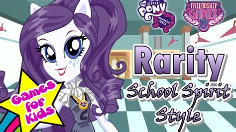 Equestria Girls ♥ Rarity School Spirit Style ♥ Youtube
