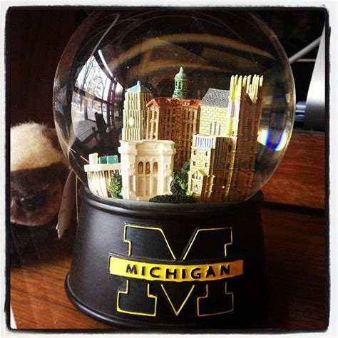 Uofm Snow Globe This Ones For You Beck