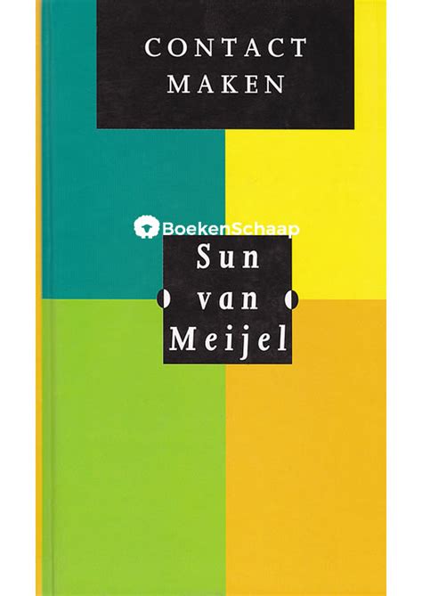 Contact Maken Sun Van Meijel Boekenschaap