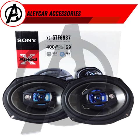 Xs Gtf6937 Sony Xplod 6x9 3 Way Coaxial Speaker Lazada