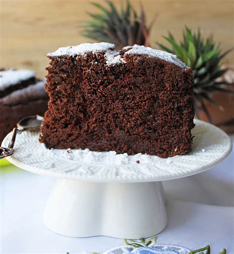 Single Layer Rustic Chocolate Cake Pams Daily Dish