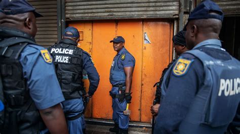 Police In South Africa Arrest 560 Undocumented Foreigners In Raid Cnn