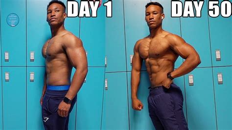 Insane 50 Day Body Transformation Over 10kg Fat Loss