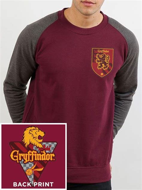 Harry Potter Gryffindor Long Sleeve Shirt Harry Potter Butiken