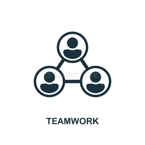 Teamwork Creative Icon Simple Element Illustration Teamwork Concept