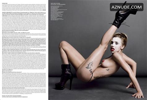 Lady Gaga Topless From The Art Of Pop V Magazine No 85