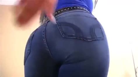 Sexy Girl Spanking Big Thick Ass In Tight Jeans Giant