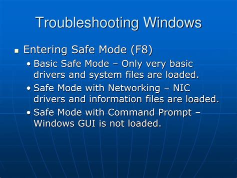Ppt Troubleshooting Pc Hardware Powerpoint Presentation Free