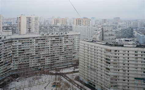 Cheryomushki District In Moscow Russia Rurbanhell