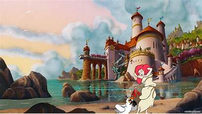 Ariel Mermaid Disneyclips Sebastian Scuttle Ursula Atlantica