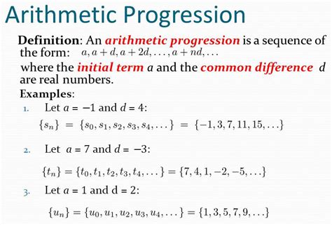Sum Of The First N Terms Of An Arithmetic Progression A Plus Topper