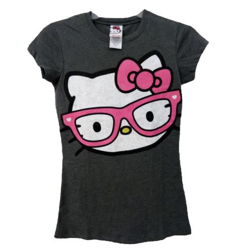 Hello Kitty T Shirts Pink Hello Kitty Tee Shirt Black Hoodies