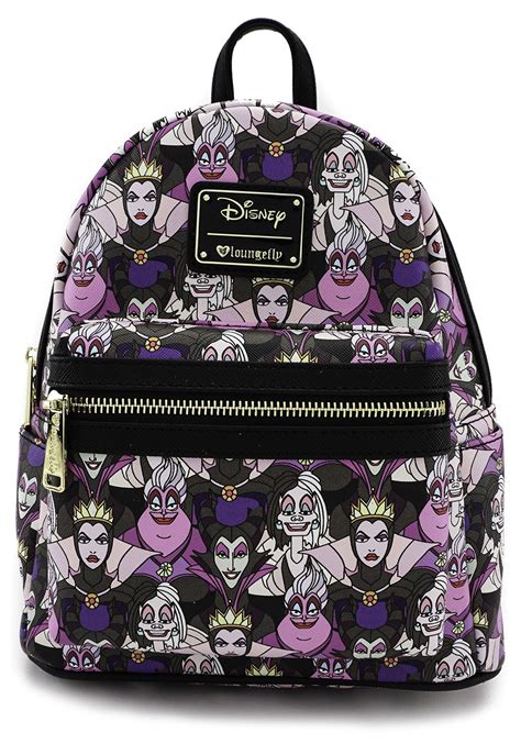 Hello friends, today i am sharing my entire collection of disney loungefly backpacks! Loungefly Disney Villains Mini Backpack