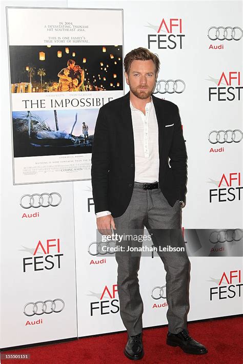 Ewan Mcgregor Arrives To The 2012 Afi Fest Special Screening Of The News Photo Getty Images