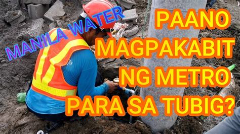 The detailed information for water meter bypass pipe is provided. Water Meter Installation by Manila Water Philippine ...