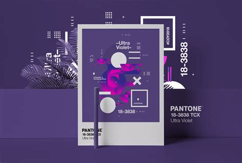 Pantone Color Of The Year 2018 Ultra Violet 18 3838 On Behance