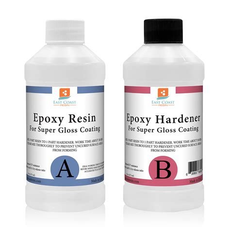Buy Epoxy Resin 32 Oz Kit 11 Crystal Clear Resin And Hardener For