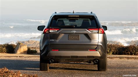 2019 Toyota Rav4 Limited Color Magnetic Gray Rear