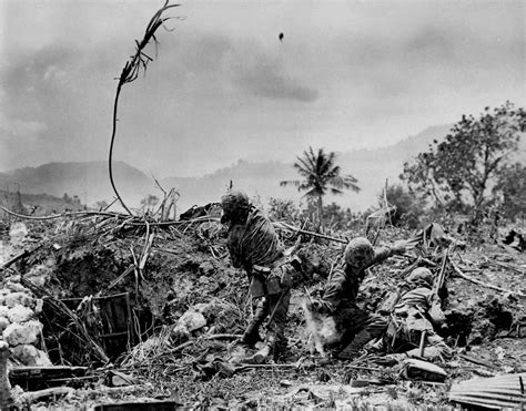Us Marine Convinces Japanese To Surrender At Battle Of Saipan In Wwii