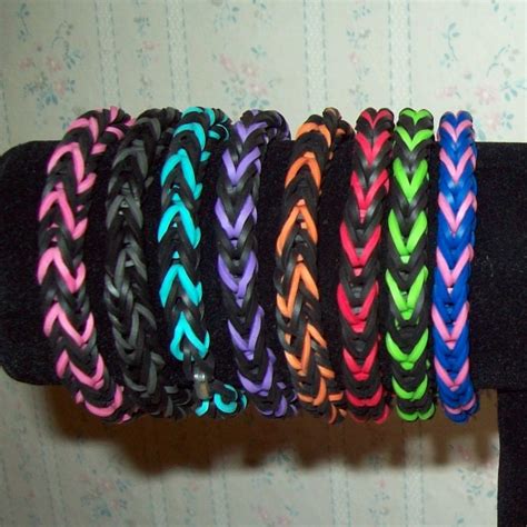 Rainbow Loom Rubber Band Bracelet Fishtail By Minitreasurechest