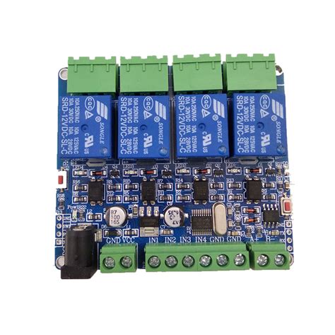 Module Relay điều Khiển Qua Rs485 Ttl Uart Modbus Rtu