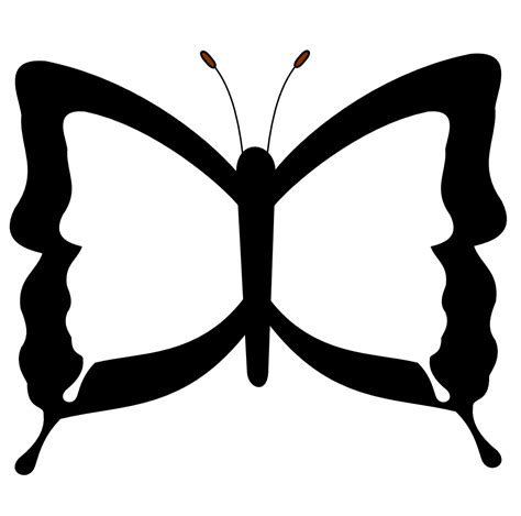 Butterfly Clip Art Black And White | Clipart Panda - Free Clipart Images