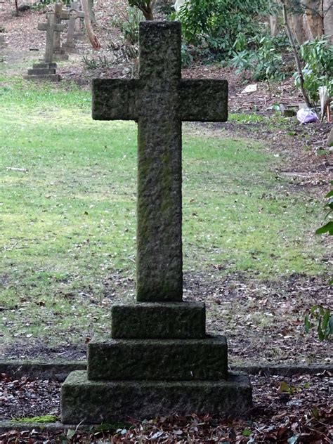Burial Cross In A Graveyard Free Stock Photo Public Domain Pictures